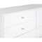 Alaterre Furniture MOD 60"W 6-Drawer Double Dresser AJMD0320WH - alternate 2